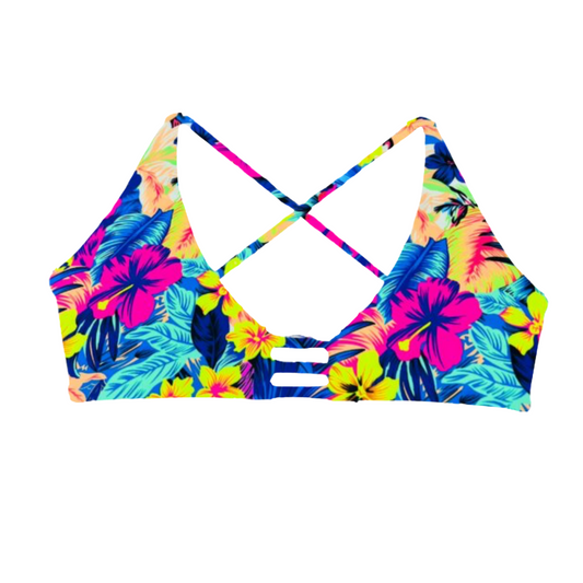 Neon Tropics - Kendall Bikini Top