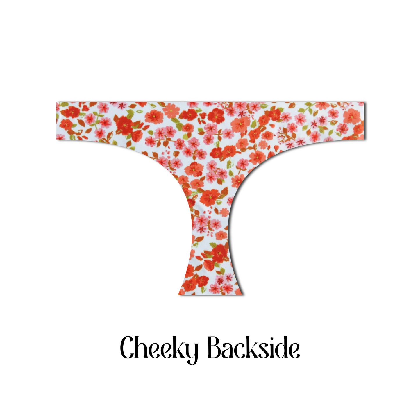 Orange Blossom - Cove Hipster Bikini Bottom
