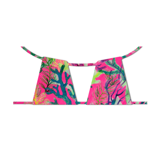 Pink Tide - Callie Bikini Top