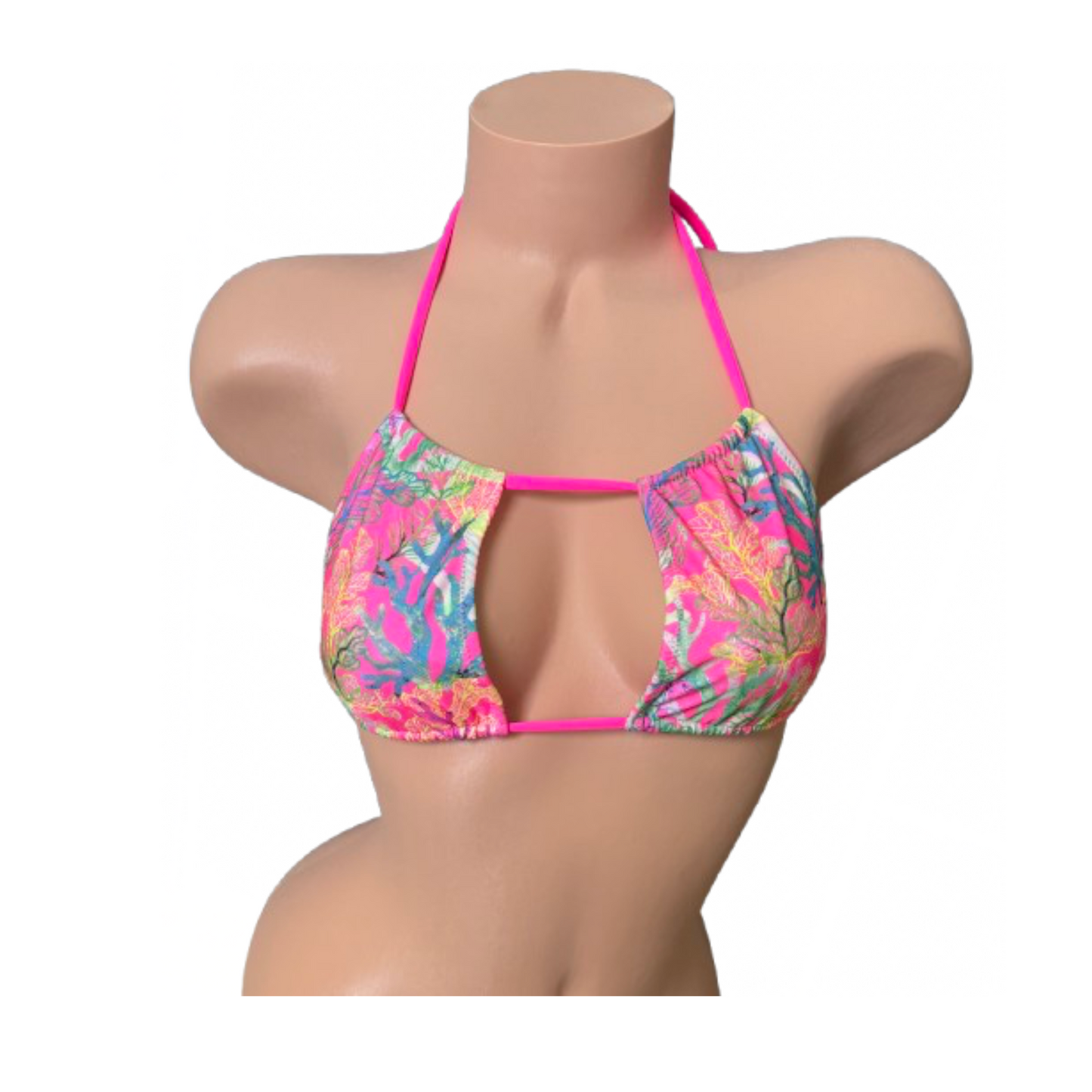 Pink Tide - Callie Bikini Top