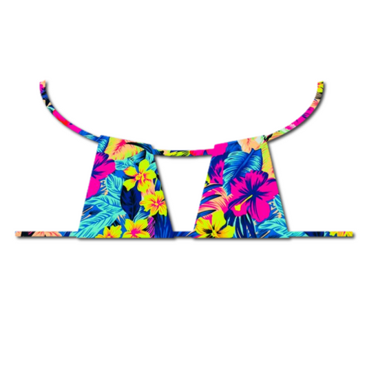 Neon Tropics - Callie Bikini Top
