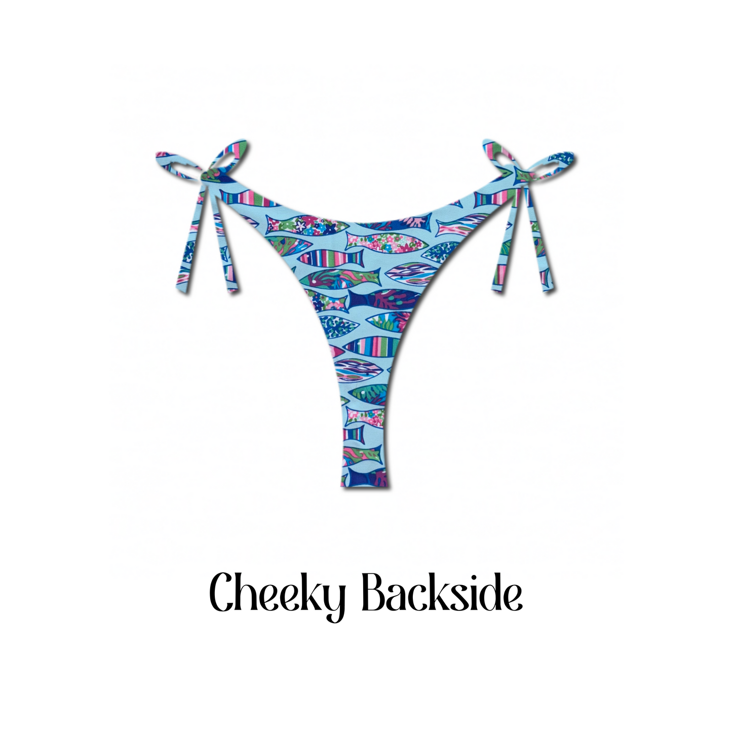 Fishing Frenzy - April Tie Side Bikini Bottom