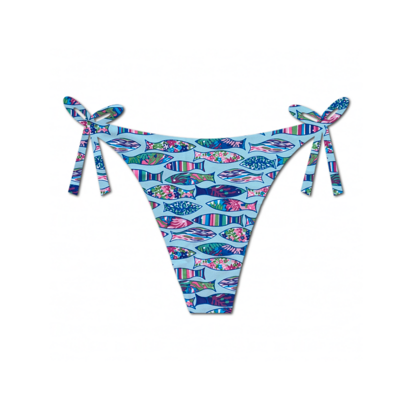 Fishing Frenzy - April Tie Side Bikini Bottom