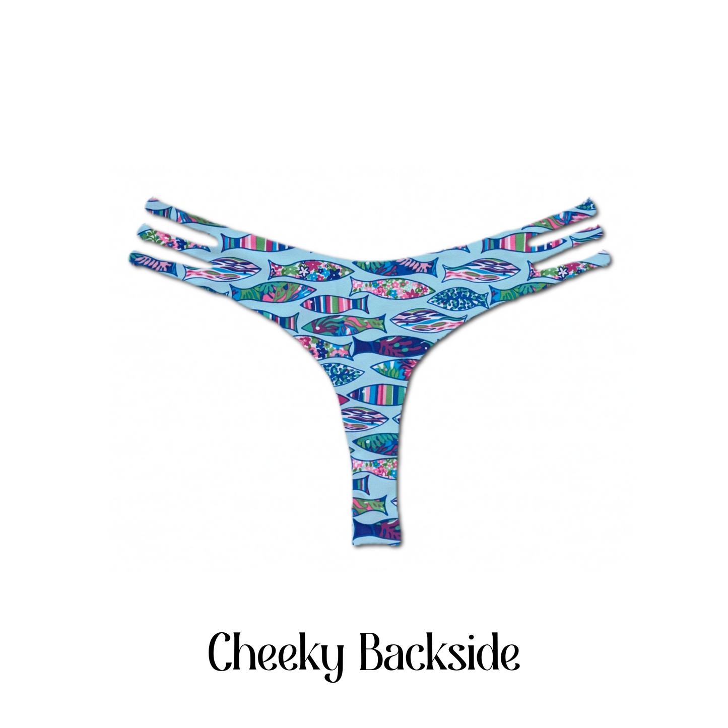 Fishing Frenzy - Daisy Bikini Bottom