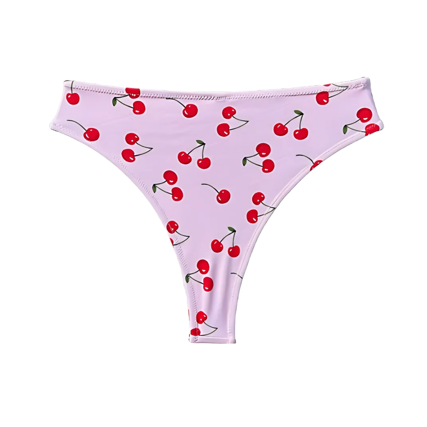 Cherry on Top - Hayden High Waist Bikini Bottom