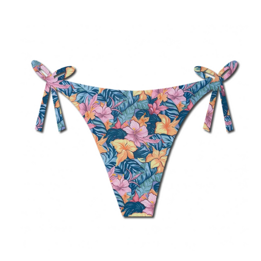 Bali Bloom - April Tie Side Bikini Bottom