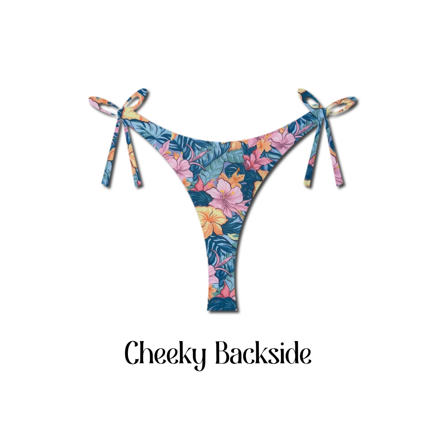 Bali Bloom - April Tie Side Bikini Bottom