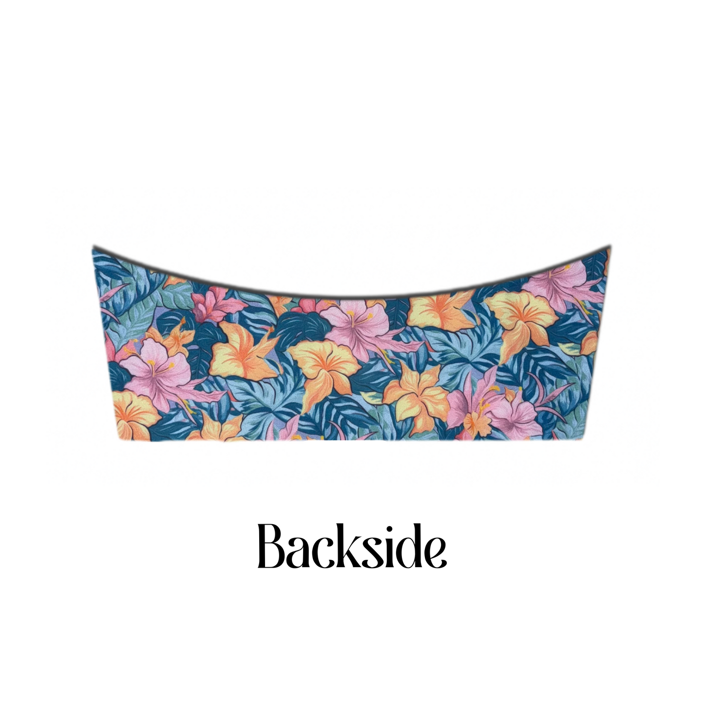 Bali Bloom - Halston Strapless Bikini Top
