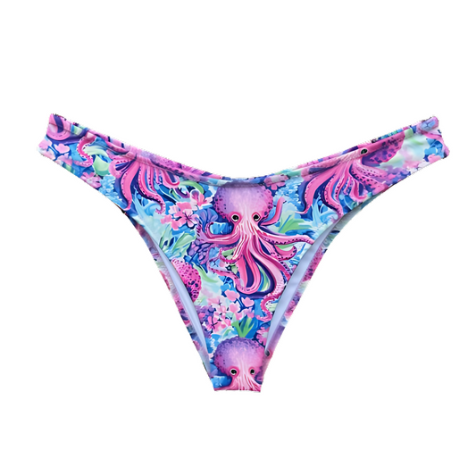 SALE Isla Bikini Bottom - Purple Octopus