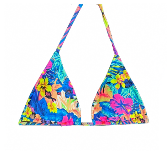 Neon Tropics - Ella Triangle Bikini Top