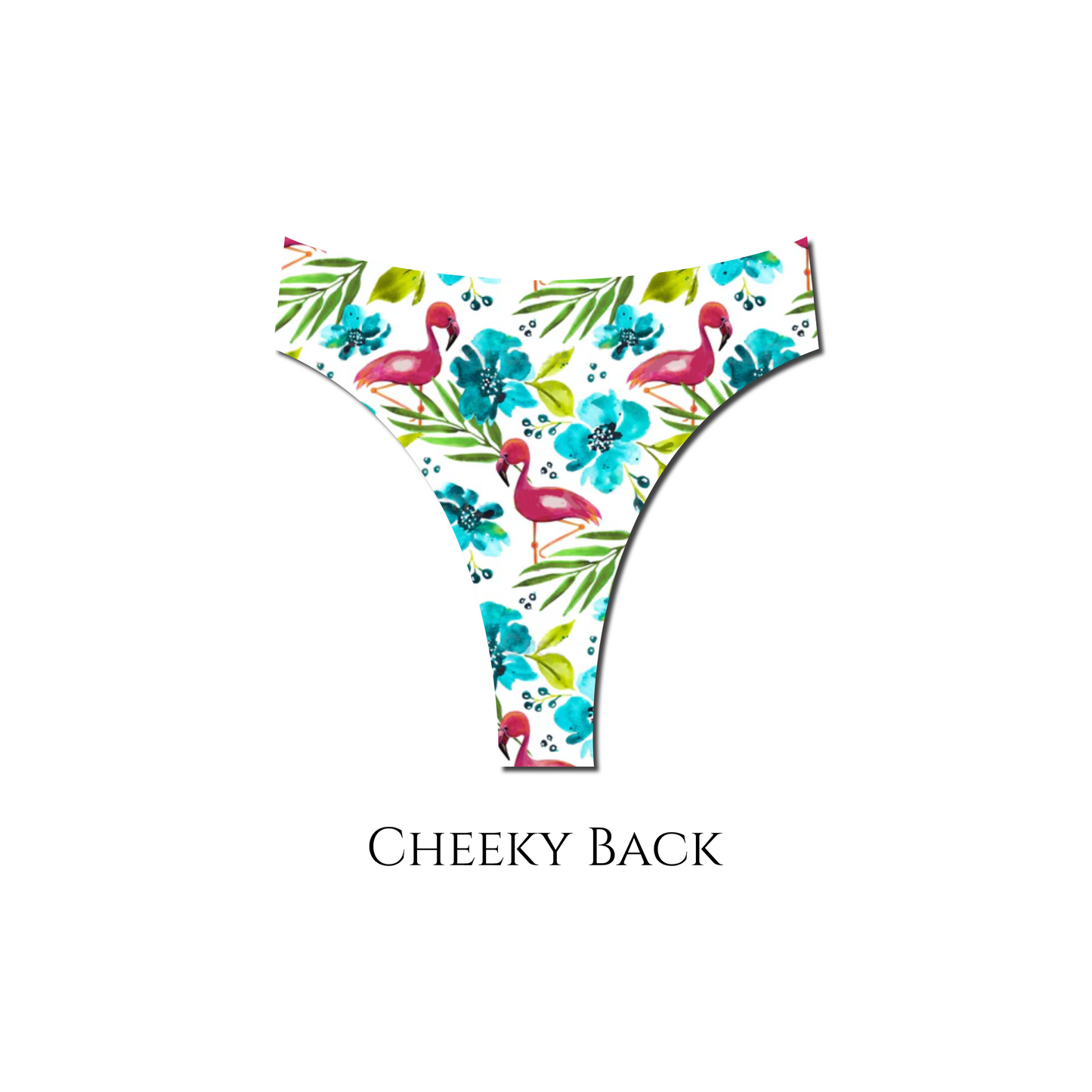 Flamingo Kiss - Hayden Hi Waist Bikini Bottom