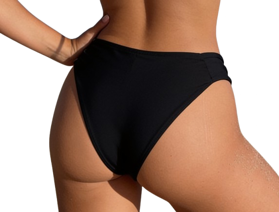 SOLID COLORS Choose Your Fabric  - Isla Bikini Bottom LITTLE BIT CHEEKY