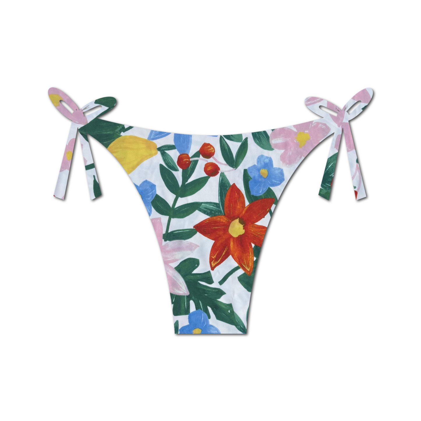 Island Bouquet - April Tie Side Bikini Bottom