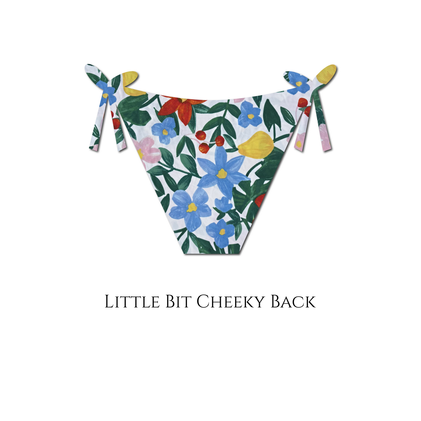 Island Bouquet - April Tie Side Bikini Bottom