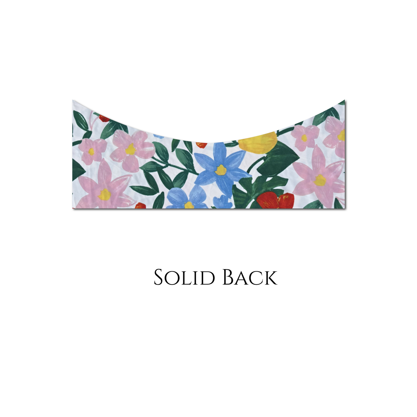 Island Bouquet - Halston Strapless Bikini Top