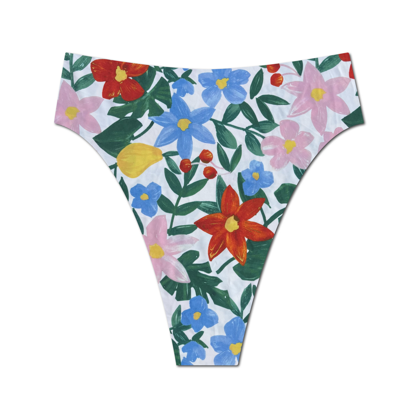 Island Bouquet - Hayden High Waist Bikini Bottom