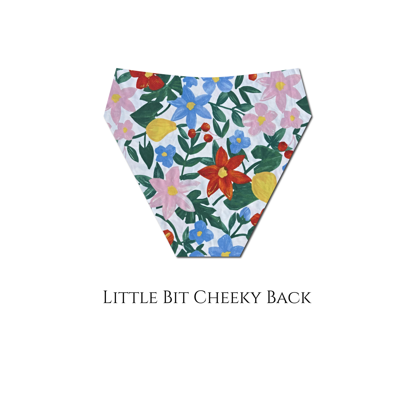 Island Bouquet - Hayden High Waist Bikini Bottom