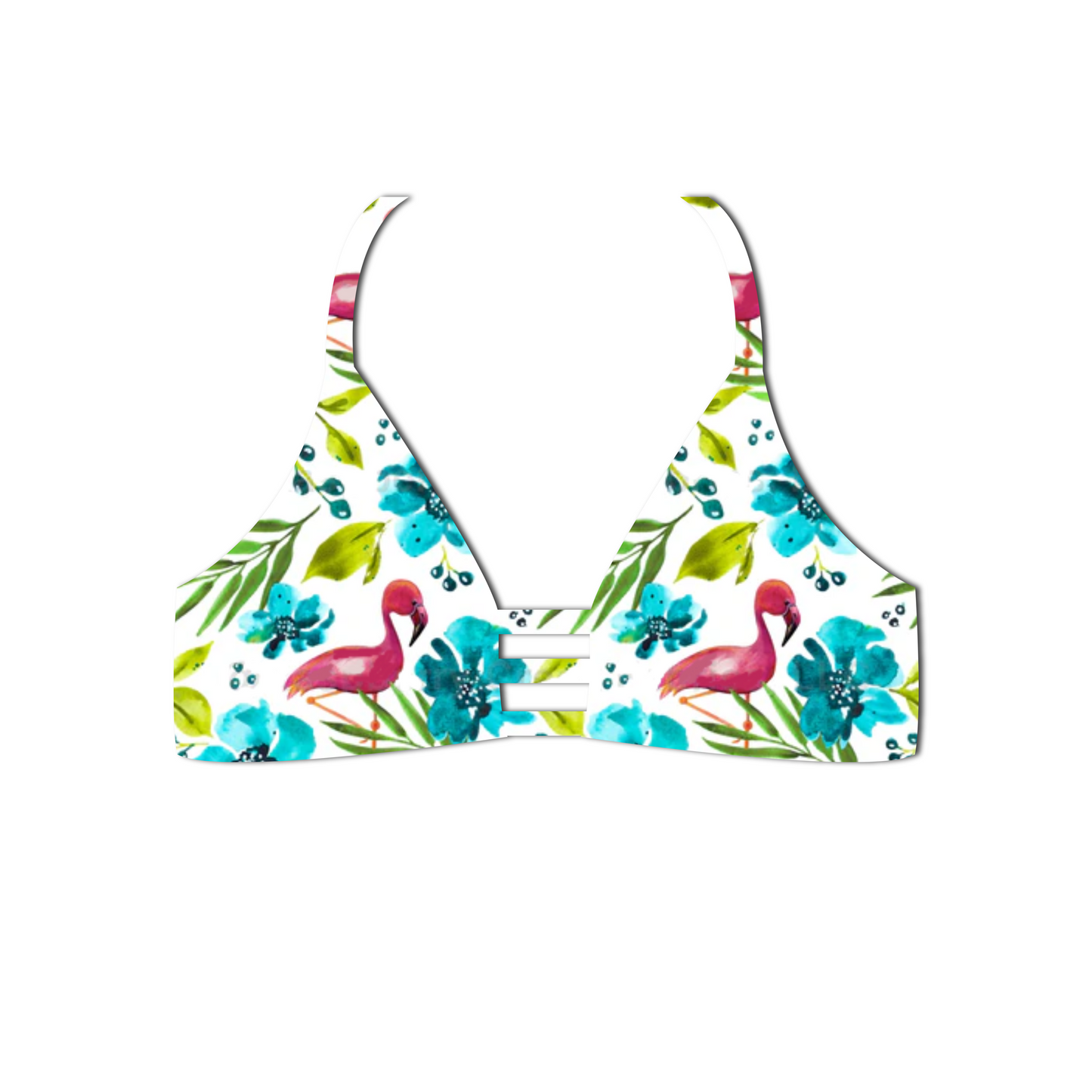 Flamingo Kiss - Kendall Bikini Top