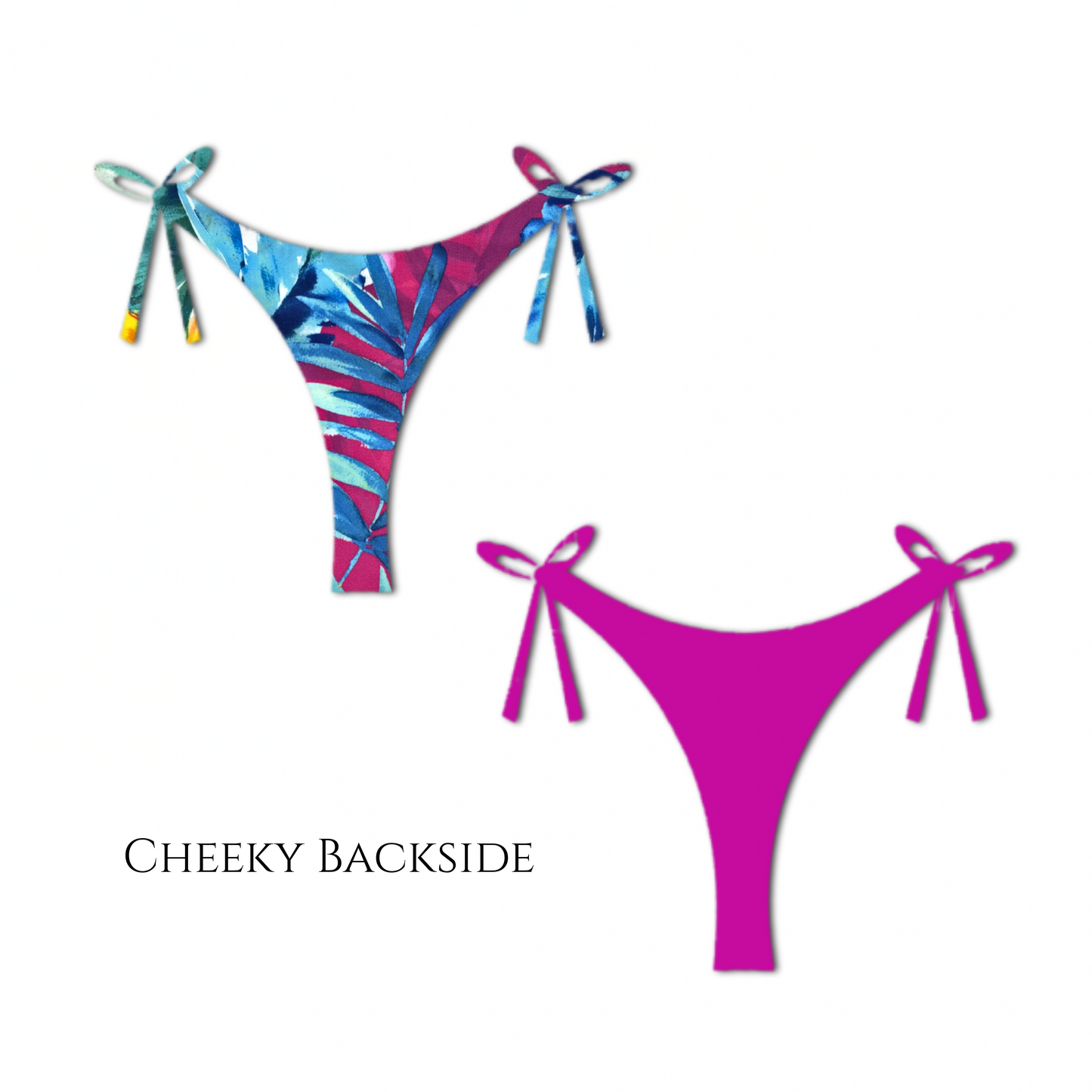 Bimini Babe - Layla Reversible Tie Side Bikini Bottom