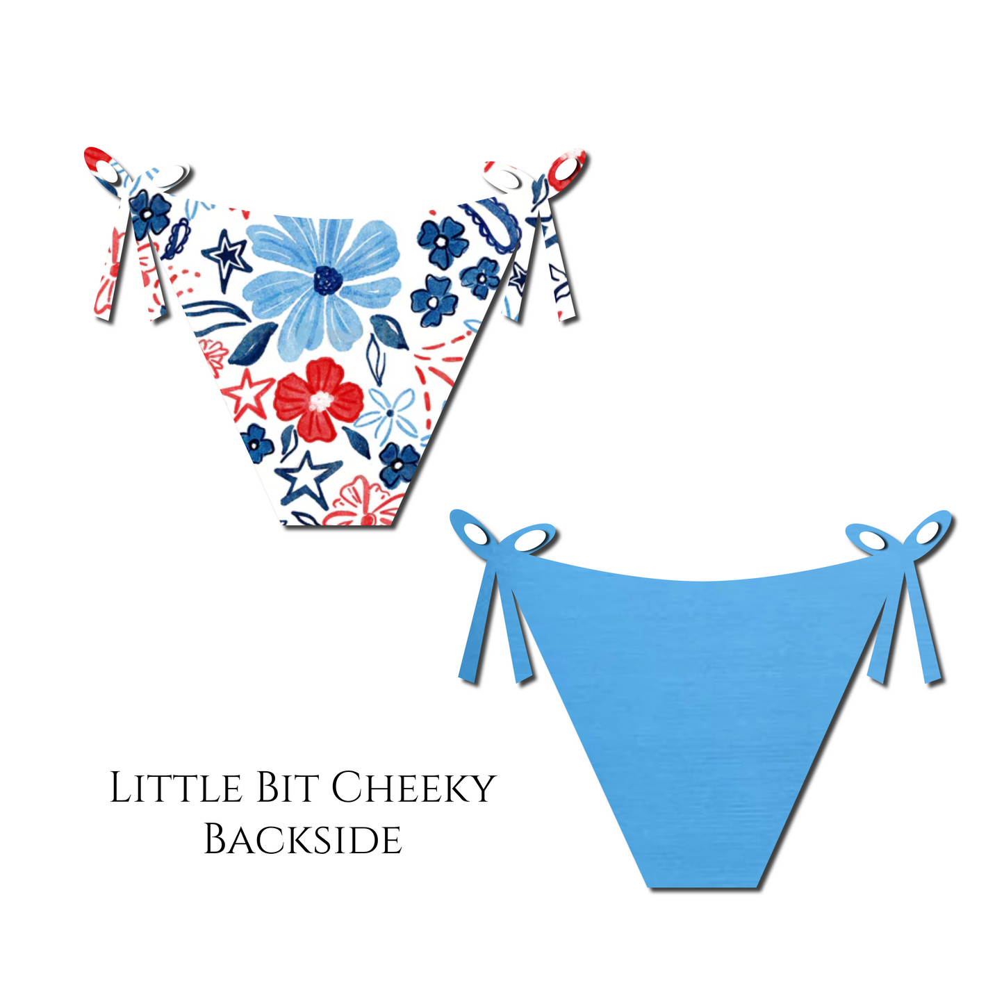 American Honey - Layla Reversible Tie Side Bikini Bottom