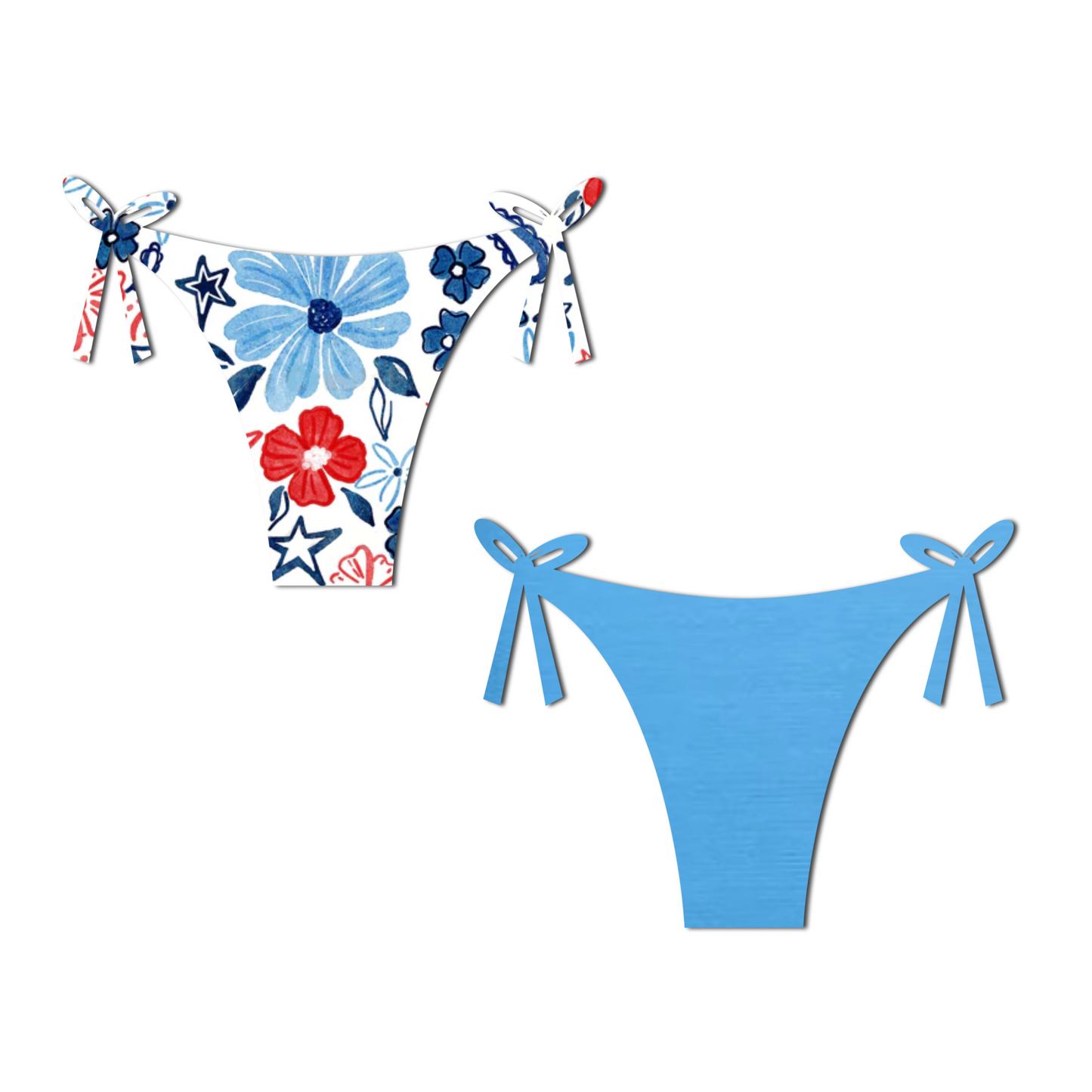 American Honey - Layla Reversible Tie Side Bikini Bottom