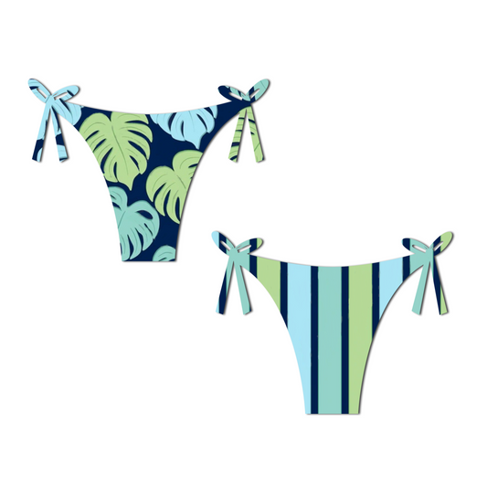 Malibu - Layla Reversible Tie Side Bikini Bottom