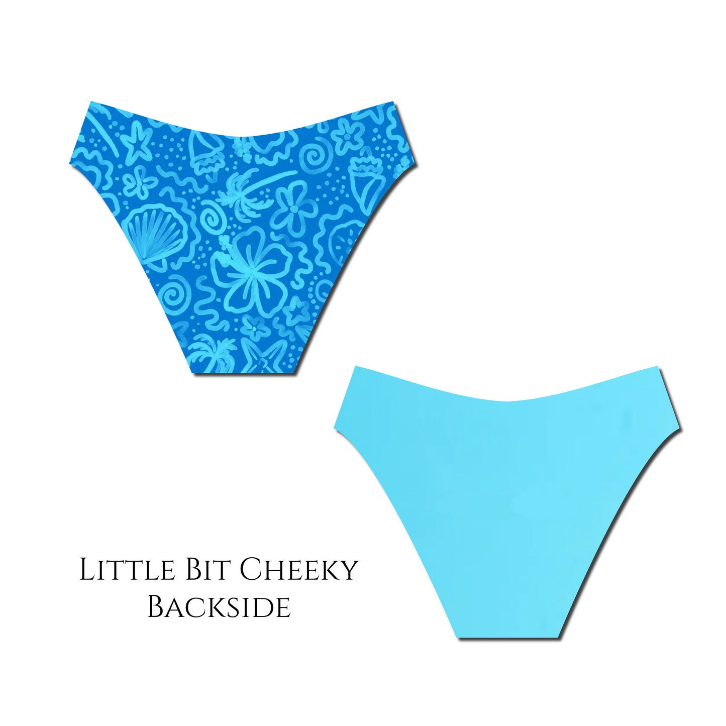 Beach Doodles - Lily Reversible Bikini Bottom