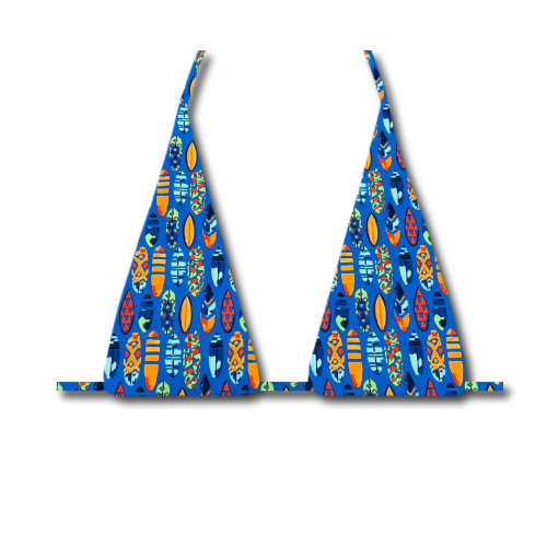 Riptide - LONG Triangle Bikini Top