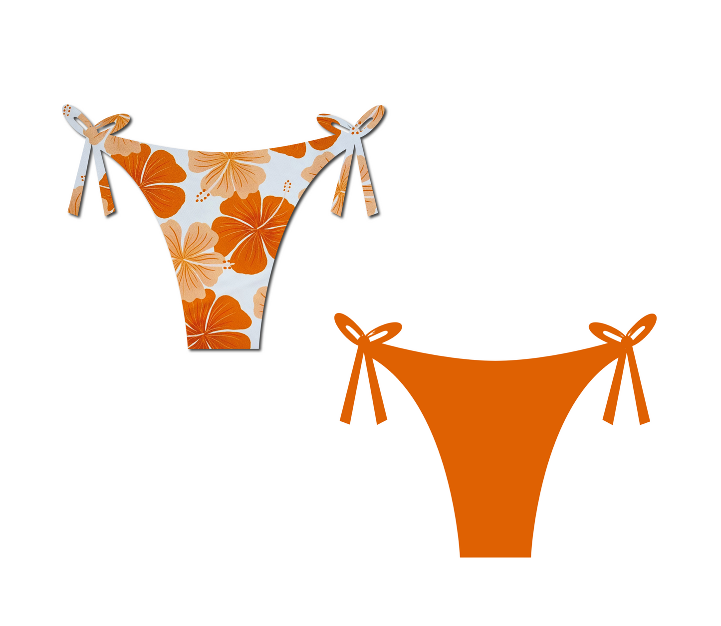 Mai Tai - Layla Reversible Tie Side Bikini Bottom