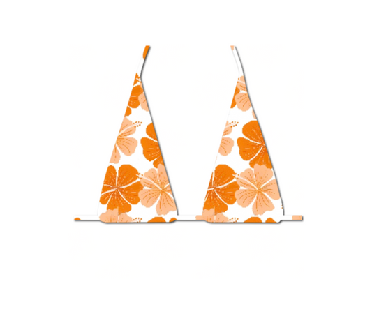 Mai Tai - LONG Triangle Bikini Top