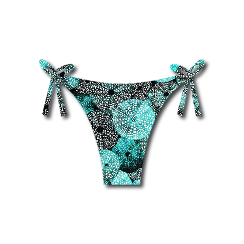Moonlit Tide - April Tie Side Bikini Bottom