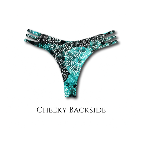 Moonlit Tide - Daisy Reversible Bikini Bottom