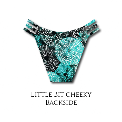 Moonlit Tide - Daisy Reversible Bikini Bottom