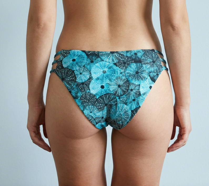 Moonlit Tide - Daisy Reversible Bikini Bottom
