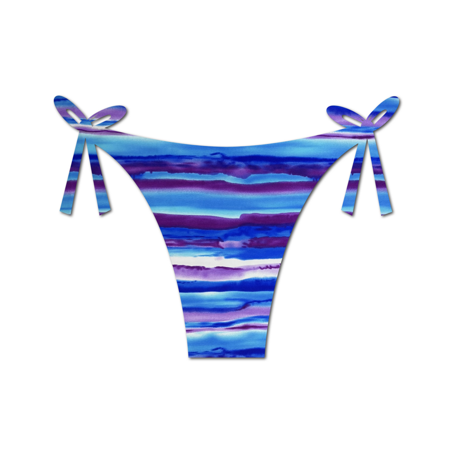 Ocean Haze - April Tie Side Bikini Bottom