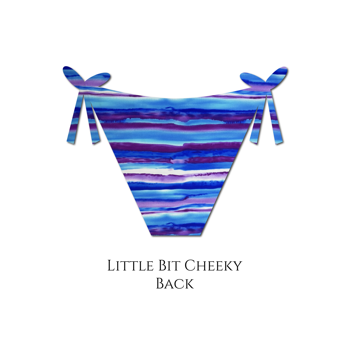 Ocean Haze - April Tie Side Bikini Bottom