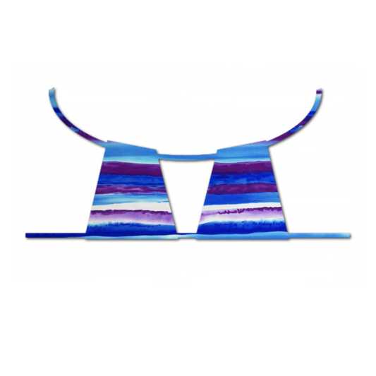 Ocean Haze - Callie Bikini Top