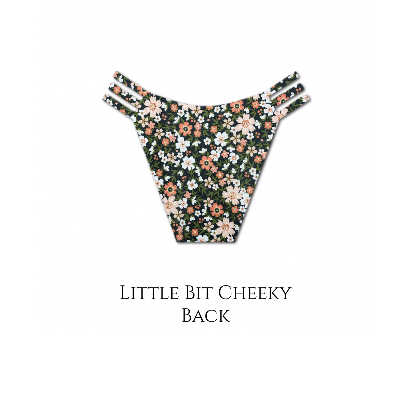 Midnight Meadow - Daisy Reversible Bikini Bottom