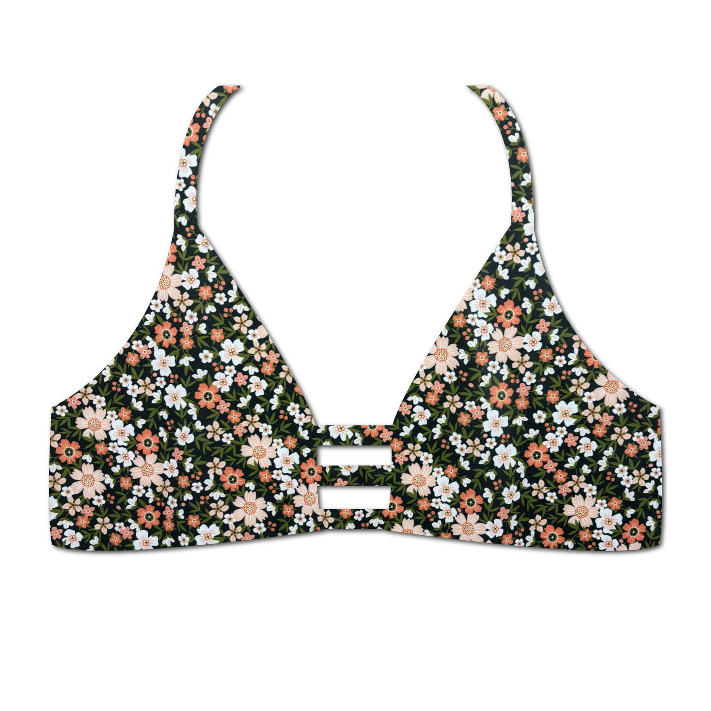 Midnight Meadow- Kendall Bikini Top