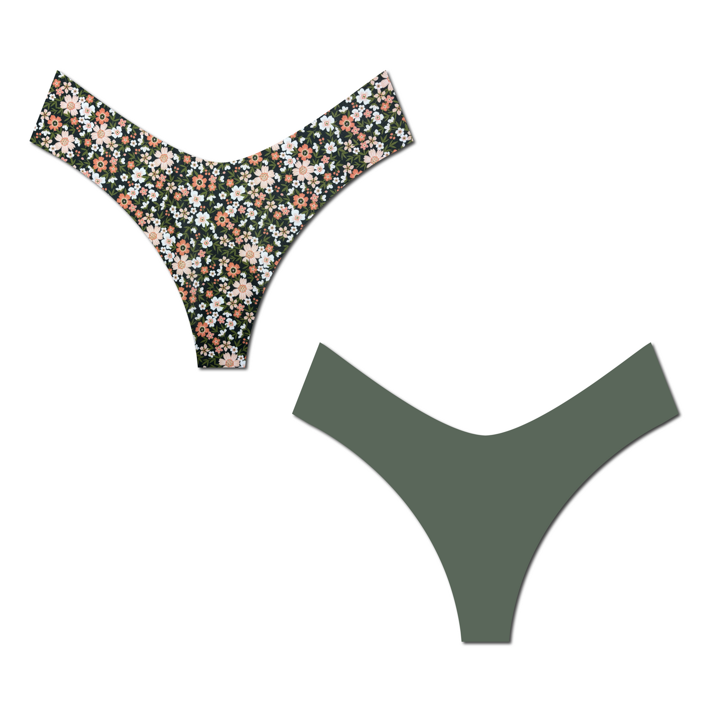 Midnight Meadow - Lily Reversible Bikini Bottom