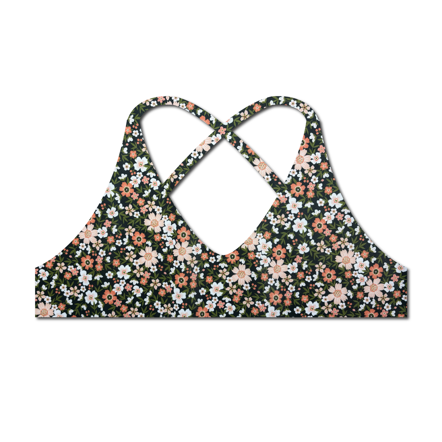 Midnight Meadow - Summer Bikini Top