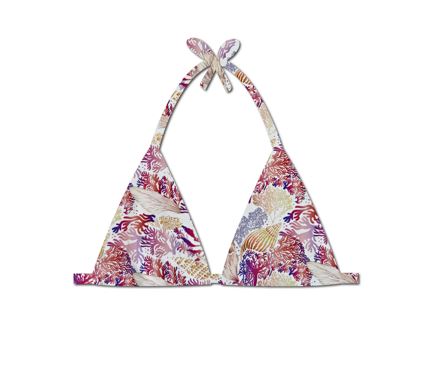Seashell Secrets - Ella String Bikini Top