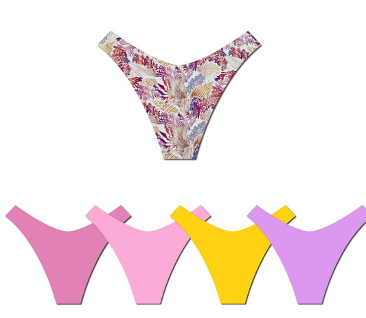 Seashell Secrets - Lily Reversible Bikini Bottom