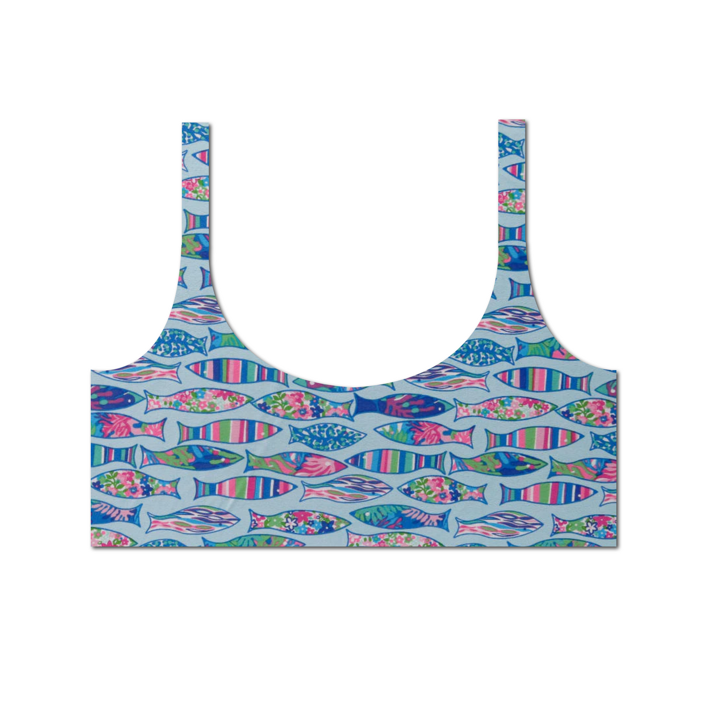 Fishing Frenzy - Summer Bikini Top