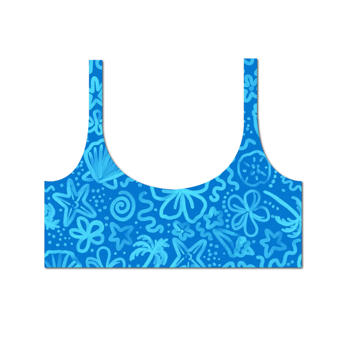 Beach Doodles - Summer Bikini Top