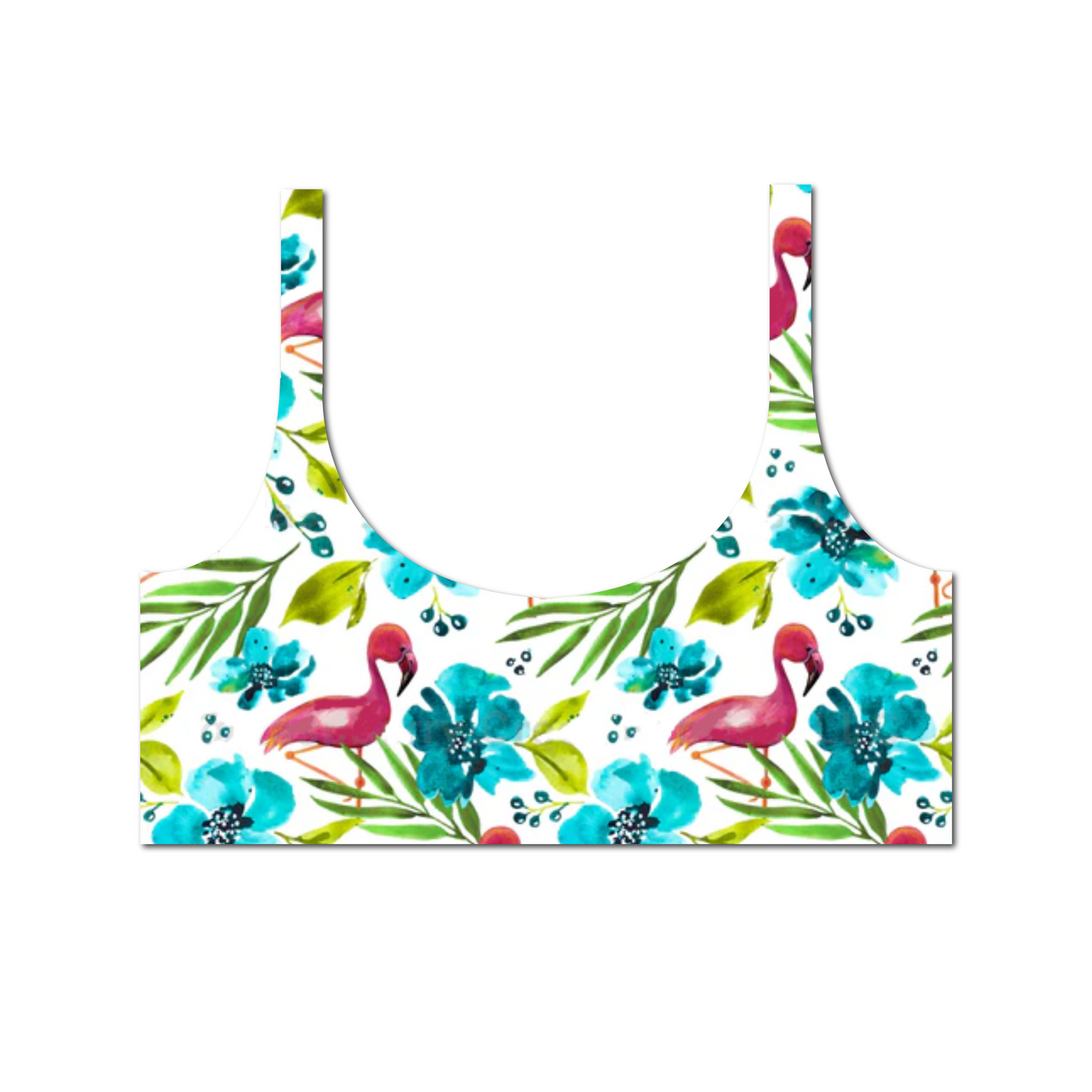 Flamingo Kiss - Summer Bikini Top