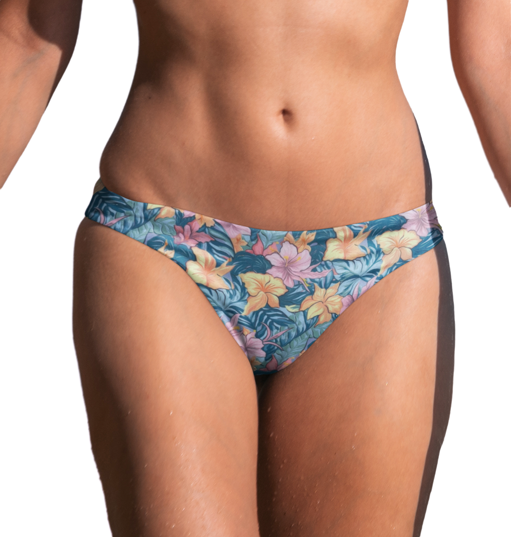 Bali Bloom - Cove Hipster Bikini Bottom
