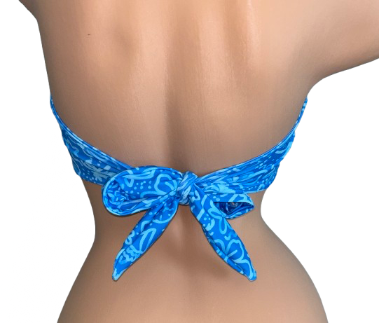Beach Doodles - Halston Strapless Bikini Top