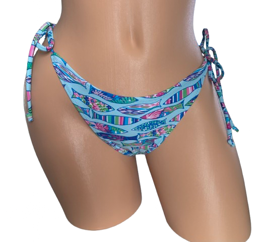 Fishing Frenzy - April Tie Side Bikini Bottom